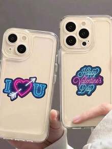 64pcs Colorful Neon Valentine's Day Graffiti Stickers, For DIYing Notebook, Laptop, Phone Case, Water Bottle, Guitar, Luggage, Skateboard, Helmet, Waterproof Decoration Stickers Back To School - 多色 - 查看 10
