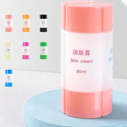 4-in-1 auslaufsichere Flaschen, geeignet für Reisen, Fitness, Camping, tragbare Reisegrößen für Shampoo, Lotionsbehälter