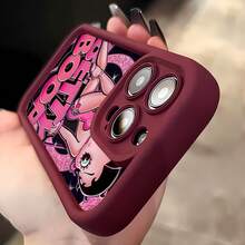 ベティ・ブープの魅力的な携帯ケースは、 17、 16 Pro Max、 15 Pro Max、 13、 12に対応しています。高級電気メッキ仕上げのオールソフトTPU素材で作られています。クリーミーな波の質感。フルエッジ保護。正確なカットアウト。ぴったりフィット。快適なグリップと素晴らしい質感。家族、友人、愛する人、ボーイフレンド/ガールフレンド、クリスマスに最適なギフトです。 - 赤いCZ55 - チェックする 4