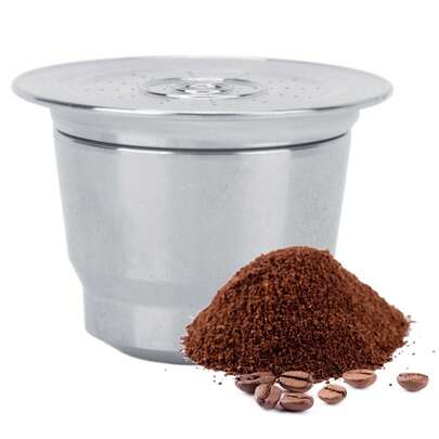 Reusable Stainless Steel Coffee Pods - Food Refillable Capsules For U - -Friendly Coffee Filter Cups And Replacement Filters ,Coffee Service Coffee Accessories