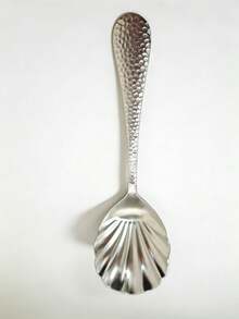 1pc/2pcs Stainless Steel Large Serving Spoon Set, 22.4cm Length, Large Food Spoon, Cooking Spoon, Pasta Spoon, Buffet Catering Utensils, Flat Tableware, 18/8 Stainless Steel, School Supplies - Multicolor - View 11