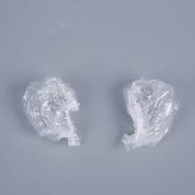 1/5/10/50/100个装一次性防水弹性浴帽，可作鞋套使用，适用于沐浴、护发，便携，适合居家和旅行 - 淋浴耳罩 - 查看 9