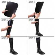 4 Piezas (2 Pares) Moldeadores de Botas, Diseño Antiarrugas y Soporte Transpirable, Material de Espuma de Plástico, Organizador de Cuidado de Zapatos, Patrón de Moldeador de Botas, Insertos de Soporte de Botas para Hombres y Mujeres con Botas de Cuero Altas y sobre la Rodilla, Placas de Soporte Extendido, Estante para Zapatos, Ahorrador de Almacenamiento, Esencial para Exteriores, Jardín, Viaje, Portátil, Esencial de Playa, Temporada de Graduación, Ceremonia de Graduación, Regalo de Graduación, Felicitaciones Graduado, Valedictorian, Finalizar la Escuela, Fiesta de Graduación - Multicolor - Ver 6