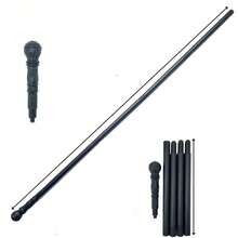 1pc Halloween Cosplay Scepter Prop, Egyptian Pharaoh Snake Head Scepter, King Scepter, Wizard Magic Wand - Black - View 7