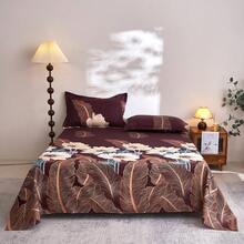 3pcs 3D Floral Print Bedding Set (Includes Pillowcase, Excludes Filler) Polyester Fabric Washable Soft Bedding For Bedroom Or Guest Room, Modern Minimalist Style - Fragrant Grass at the End Of the World - View 11