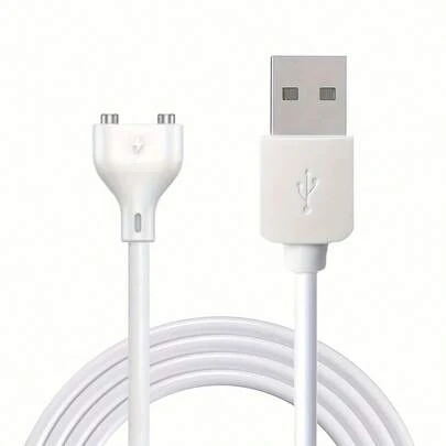 1根5mm-6mm磁吸式USB充电线，带2.7英尺椭圆形底座，充电线可更换