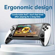 New X9 Handheld Game Console, Retro Nostalgic Handheld Game Player With Dual Joysticks, 5.1" HD Large Screen, 1500mAh Battery - View 2