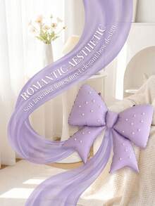1 Set Of Pearl Bow Balloons, Including 1 Butterfly Balloon+24 Pearl Decorations+1 Pc Glue, Decorative Balloons, Party Atmosphere Decor, Scene Props, Suitable For Wedding Decor, Proposal, Date Photo Props, Indoor/Outdoor Decor, Bridal Shower, Birthday - Multicolor - View 5
