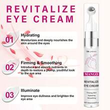 15毫升芒果赋活眼霜，蕴含芒果提取物和胜肽。针对眼周肌肤，减少浮肿，紧致提拉，抚平细纹和皱纹，滋养丰盈眼周肌肤，改善黑眼圈和肤色不均，提亮眼周肌肤。 - 芒果 - 查看 3