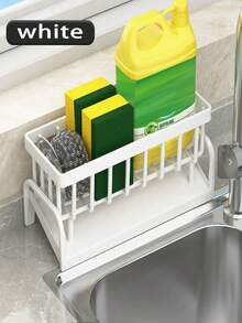 1 cái Giá để đồ đa năng cho bồn rửa, giá treo khăn, chất liệu (nhựa cứng cao), giá đựng đồ nhà bếp, giá đựng đồ dùng vệ sinh, cấu trúc hai lớp, giá đựng miếng bọt biển máy rửa chén, giá để ráo dụng cụ nhà bếp, giá đựng đồ bằng bi kim loại cho bồn rửa, giá sắp xếp nhà bếp, giá đựng khăn và thảm bồn rửa, giá đựng đồ bằng bi kim loại cho bồn rửa, nhựa PP bền, tiết kiệm không gian, thích hợp để đựng miếng bọt biển, xà phòng, khăn - gắn trên vòi, thiết kế hiện đại, phụ kiện bồn rửa nhà bếp - Nhiều màu - Xem 6