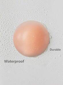 2/8/16 Pairs Reusable Nipple Covers For Women, Silicone Invisible Breast Petals With Travel Case - Pink - View 6