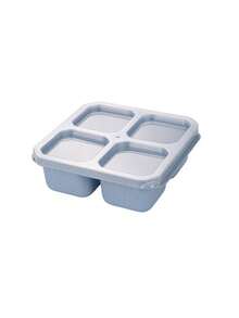 4-Compartment Reusable Food Storage Container, Candy Nut Airtight Lunch Box, Suitable For Meal Prep, Snack Making, Divided Bento Box, Ideal For School, Cafeteria, Home And Camping, Great For Teens And Office Workers, Back To School Essential - Multicolor - View 15