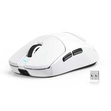 ATTACK SHARK Chuột chơi game không dây X8SE, siêu nhẹ 55g, có dây/Bluetooth/không dây 2.4GHz có thể lập trình, tốc độ phản hồi 1000Hz, cảm biến chơi game PixArt PAW3311, 25000 DPI, băng dính chống trượt, chuột chơi game. - Xem 16