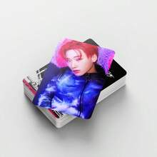 92张/盒 新专辑 THE WORLD EP.FIN_WILL 照片卡，Lomo卡 - 黑色 - 查看 6