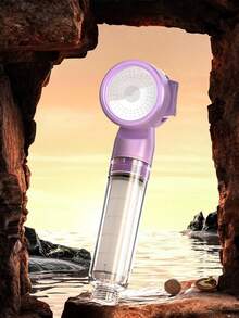 Fashionable Filtration Shower Head, 3 Switchable Spray Modes & Pause Function, Cartoon Decor Suitable For Home, Apartment And Hotel As Handheld Shower Head - Multicolor - View 10