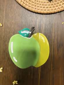 1 件新奇玉米和辣椒夹式发夹，高品质醋酸纤维发夹，时尚 INS 风格批发发饰女士爪夹秋冬度假装女士 - 彩色 - 查看 22