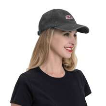University Of Utah State Logo Washed Cotton Baseball Cap For Adults, Cotton Hat Unconstructed Plain Cap Men Women - màu đen - Xem 8