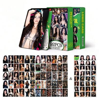 92件收藏盒 | KATSYE《Beautiful Chaos》专辑 | 60张双面星形照片卡 & 32张贴纸 | 卡纸材质，成人适用，适合笔记本装饰、情人节和新年礼物