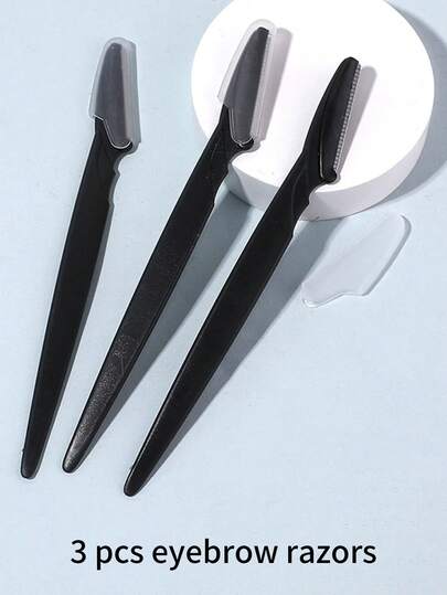 Eyebrow Razor, Eyebrow Shaping Razor, Anti-Scratch Set, Beauty Salon Essential, Cosmetics, Affordable, Room Decor, Vanity, Travel, Bedroom, Makeup Accessories, Eyebrow Razor, Affordable, Christmas Gift, Cosmetics, Makeup Tools, Cheap Items, Gift, Women's Gift, Christmas Gift