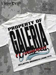 Street Life Men's Y2k Style Graphic Funny Printing (220 Pure Cotton T-Shirt) Godspeed Skull Tee: Surf & Atlanta Vibe,Men's Summer Round Neck Short - 白色 - 查看 3