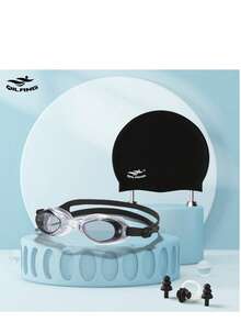 防雾、防水、透明泳镜，适合青少年、成人、男士和女士 - 彩色 - 查看 2