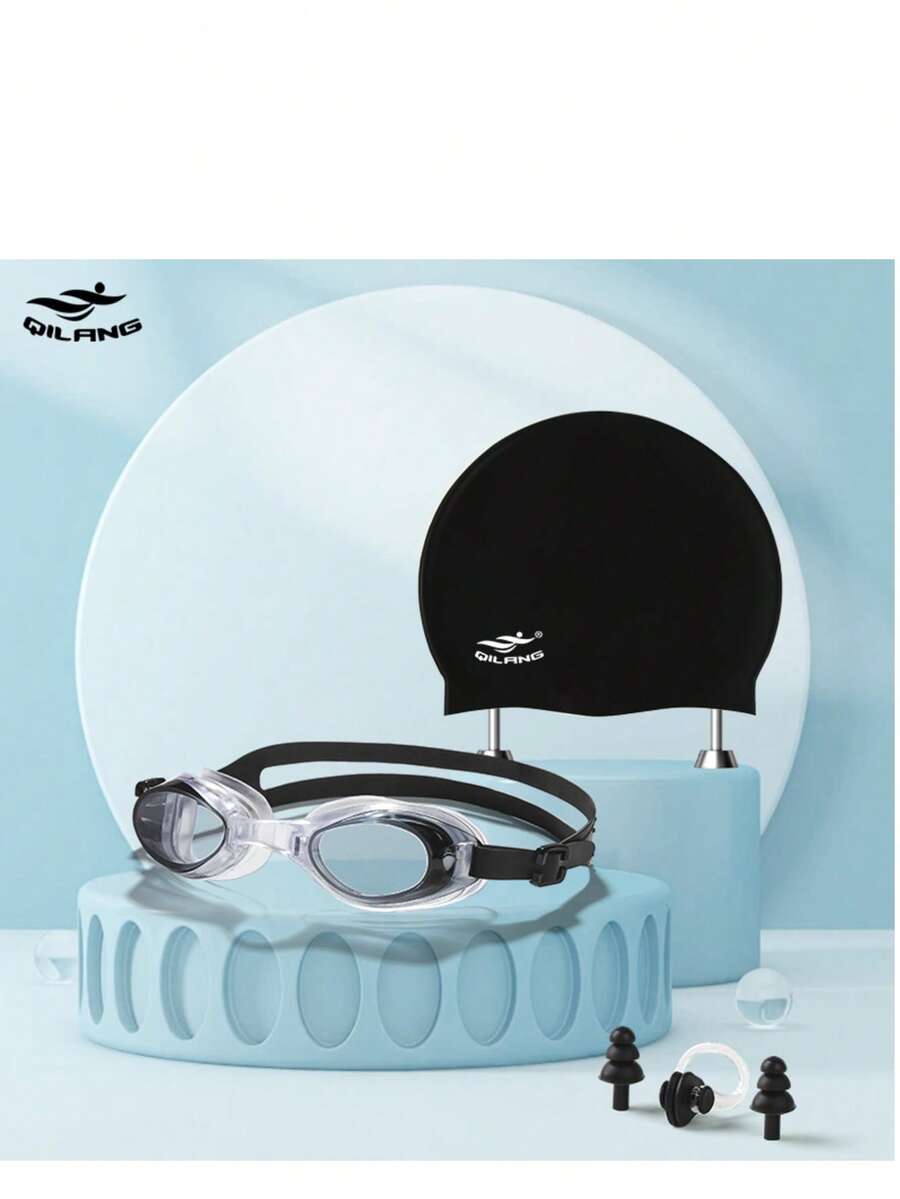 Kính bơi chống sương mù, chống nước, trong suốt dành cho thanh thiếu niên và người lớn, nam và nữ. - Nhiều màu - Xem 1