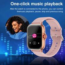 Popular Unisex Smartwatch, Calorie Tracking, Multiple Sports Modes, Alarm, Phone & Message Notifications, 250mAh, Compatible With Android And IOS - Multicolor - View 4