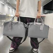 Waterproof Nylon Travel Tote Bag - Lightweight Large Capacity Weekend Bag With Shoulder Strap, Suitable For Overnight Travel - Multicolor - View 4