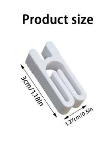 10个装食品密封夹，轻便耐用，厨房工具，用于密封食品袋 - 3D密封夾 - 查看 4