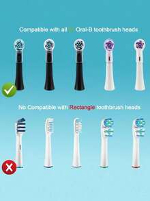Capas protetoras para cabeças de escova de dentes elétrica (1 a 6 unidades) - Compatíveis com cabeças de escova de dentes elétrica IO, estojo protetor portátil para cabeças de escova de dentes, à prova de poeira com orifícios de ventilação, ideal para uso doméstico e viagens, acessório de viagem essencial. - Multicolorido - Ver 7