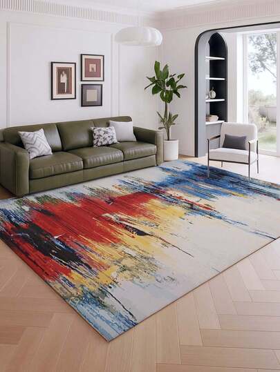 1 tấm thảm trang trí trong nhà cỡ lớn, sang trọng, nhiều màu sắc, chất liệu giả len mới, có thể giặt được, thích hợp làm thảm phòng khách, thảm sofa, thảm phòng ngủ, thảm chống trượt cạnh giường, thảm trải sàn phòng, thảm phòng ăn nhà bếp, tấm lót ghế văn phòng, thảm cửa ra vào, thảm dã ngoại ngoài trời, thảm cắm trại.