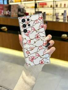 花卉图案防震透明极简保护手机壳，兼容 17/17 Pro、16/15 XR/7/8、16 Pro Max、13/14 系列、Galaxy 10/9/Note 系列 - 彩色 - 查看 3