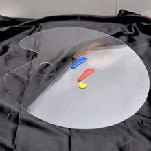 12x16in/8x12in Acrylic Paint Palette Clear Art Palette Easy Clean Transparent Non-Stick Oil Paint Palette With Protective Kraft For DIY Craft Art Painting Plate - 8x12in Transparent Palette - View 5