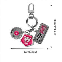 Netflix 1PC Officially Licensed 3D Figurine Bag Clip Anime Figure Keychain Collector Kering Backpack Decor Gift - FB-cR2852 - View 3