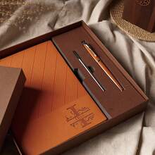 Customized High-End Notebook And Pen Gift Set, Customized Elegant Writing Set, Customized Personalized Notebook And Pen, Customized Notebook Gift, Customized Stylish Stationery Set, Customized Elegant Notebook, Customized Hardcover Notebook - An Ideal Gift Choice For Students And Professionals - A - View 4