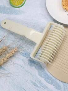 Pizza Cutter, Pastry Cutter, Pizza Grid Cutter, Plastic Pizza Slicer, Pizza Wire Cutter, Baking Tools - White - View 7