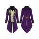 Court-style Swallowtail Coat, Style 2, Purple