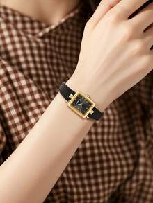 1pc Women's Minimalist Casual Quartz Wrist Watch, Suitable For Daily Wear - one-size - View 7