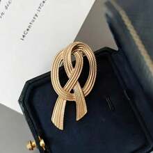 1 pieza Broche multiusos de estilo minimalista y vintage - Amarillo - Ver 4