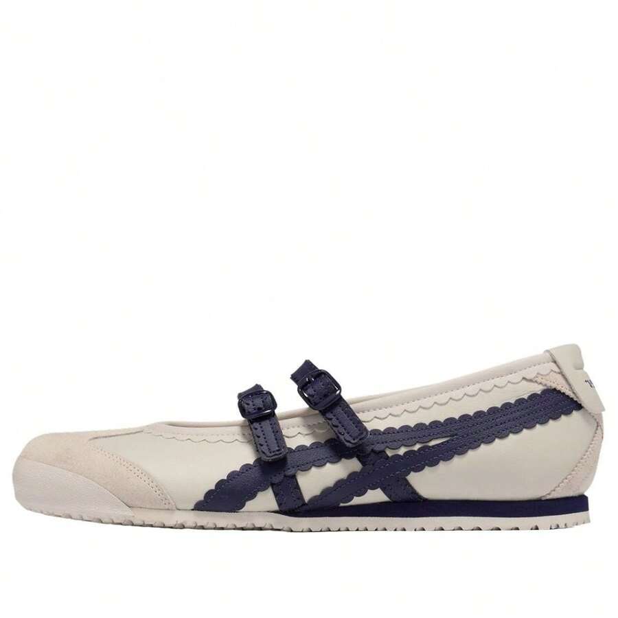 (WMNS) Onitsuka Tiger Mexico 66 TGRS 'Birch Peacoat' - 米色 - 查看 1
