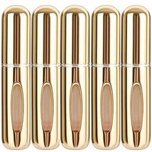 1/4/5/10Pcs 5ml Refillable Perfume Atomizer Bottle, Mini Portable Spray Container For Fragrance Travel Refill, Multicolor Empty Perfume Bottle, Compact Toiletry Accessory For Travel Essentials, Summer Vacation, Weekend Trips And Holiday Gift - Multicolor - View 12