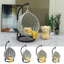 白色娃娃屋吊篮椅场景模型 1:12/1:20/1:25/1:30 娃娃屋配件 沙盘家具 摄影道具 - 彩色 - 查看 4