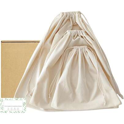 Bolsa de almacenamiento de terciopelo - Bolso de mano, bolsa suave a prueba de polvo para viajes y almacenamiento de ropa - 3 tamaños (S/M/L) Bolsas de tela, lavables y reutilizables Accesorios de encanto Regalos de maestros Accesorios