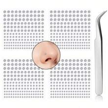 5PCS Fake Lip Ring Fake Lip Piercing Fake Piercings Fake Nose Ring Hoop Fake Face Piercing Fake Lip Stud Fake Nose Stud Stick On Fake Eyebrow Piercing Fake Eyebrow Ring Fake Piercing Balls Silvery Golden - Sticker - View 8