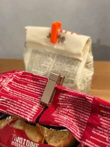 Plastic Food Sealing Clips, Bag Sealing Clips, Food Preservation Clips, Snack Bag Sealing Clips - Multicolor - View 2