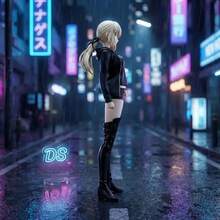 1个9.25英寸金色头发时尚动漫女孩手办 | 专业涂装PVC雕像，卧室装饰，送给男友或动漫迷的理想礼物，情人节和生日的完美之选 - 彩色 - 查看 4