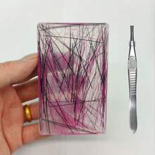 1/2/5件装 4.7*2.4英寸 硅胶去角质舒缓焦虑玩具，去角质焦虑垫，成人减压玩具，派对礼品，礼物填充物 - 彩色 - 查看 15