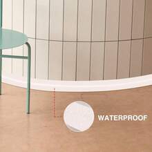 1pc 6cm X 2m Wall Corner Guard, Soft PVC Wall Corner Trim, Adhesive For Wall, Ceiling, Window, Door Frame Edge Protection - A - View 8