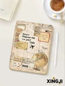 1个可爱黑白波点图案平板电脑保护套，兼容iPad 10.2英寸（第十代）/（A16）11英寸（第十一代，2025年）、iPad Pro 11英寸（2021/2020）、Galaxy Tab A8 10.5英寸（2022年）、Matepad 10.4/Tab，带笔槽，防摔，平板电脑支架，自动休眠/唤醒功能。 - 彩色 - 查看 4