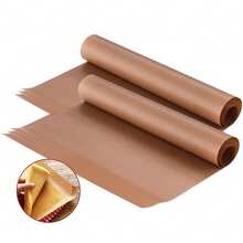 Brown Non-Stick Oiled Baking Paper - Heat-Resistant Oven Paper For Home And Bakery Use | 40x60 Cm (15.8x23.6 In) | Perfect For Desserts And Cooking - 查看 1